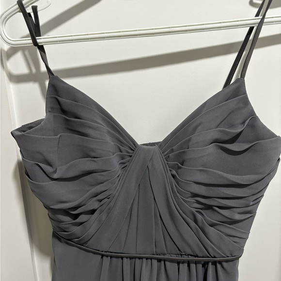 Sorely Vita floor-length gown in pewter grey - Picture 2 of 5